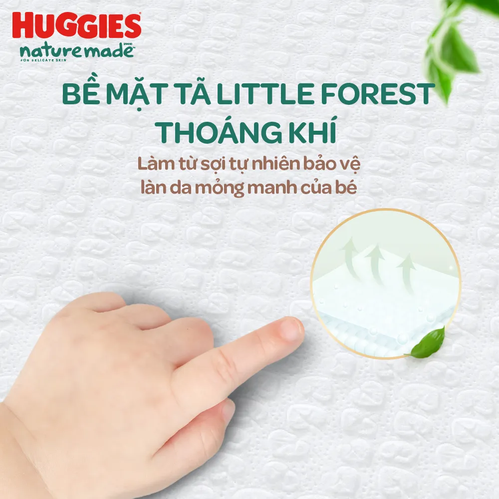 Ảnh Combo 2 Tã Quần Huggies Platinum Nature Made XL38 4