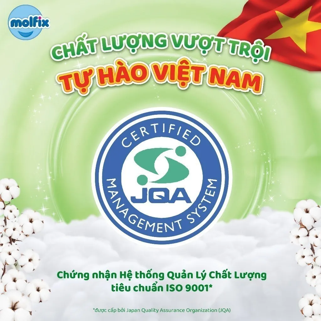 Ảnh Combo 2 Tã/bỉm dán Molfix Thiên nhiên Super Jumbo M (6kg - 11kg) - 2 Gói - 152 miếng 4