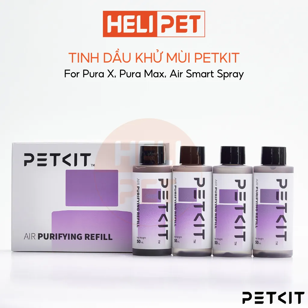 Ảnh [COMBO 2] Tinh Dầu Dùng Cho Máy Vệ Sinh Tự Động Cho Mèo PETKIT Pura Max - HeLiPet 4