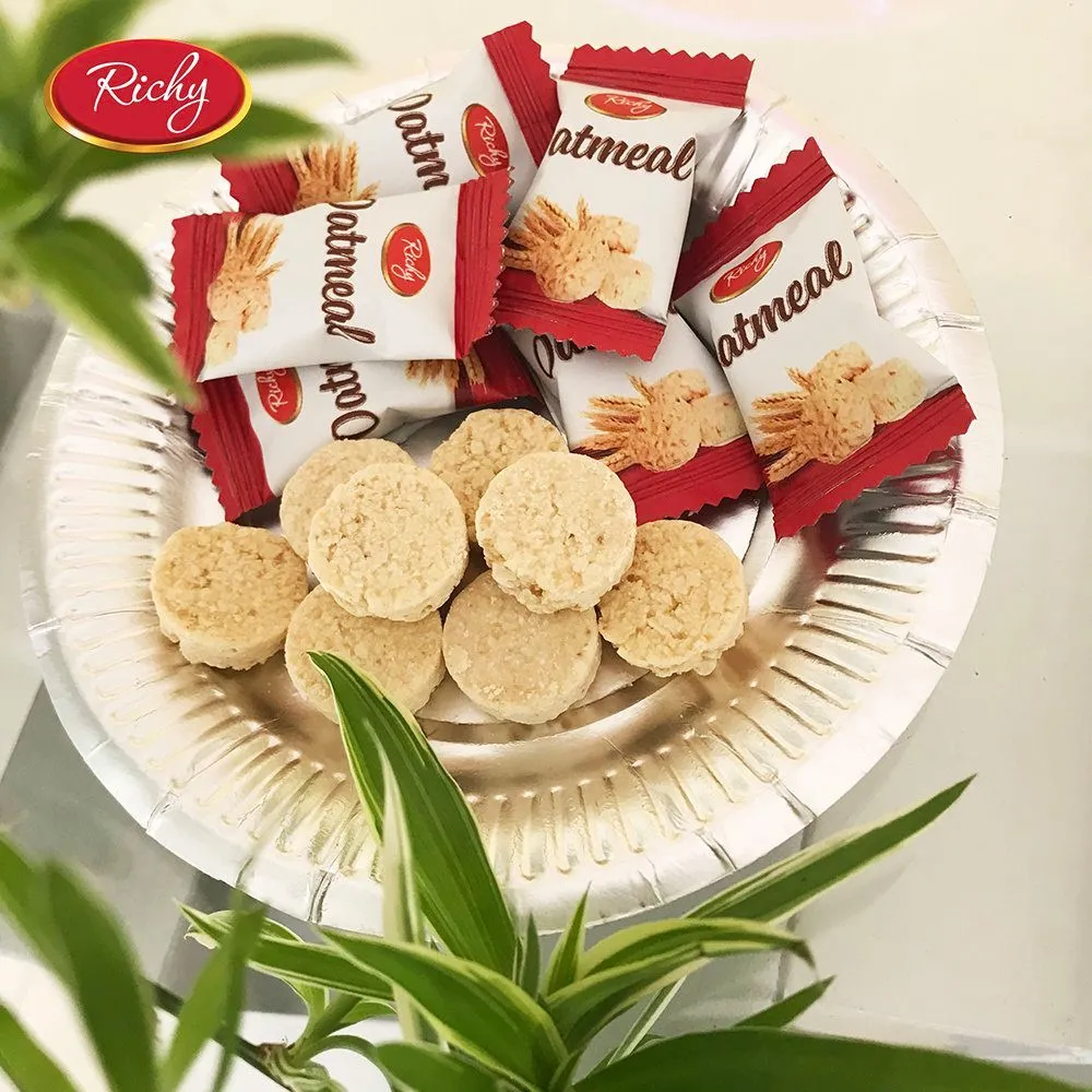 Ảnh Combo 2 túi Bánh Yến Mạch Richy Oatmeal vị sữa (250gr/túi) 4