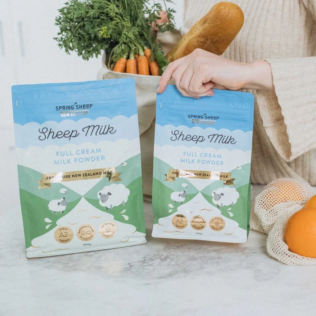 Ảnh Combo 2 Túi Sữa Cừu Nguyên Chất Spring Sheep New Zealand 350gr & 850gr 2