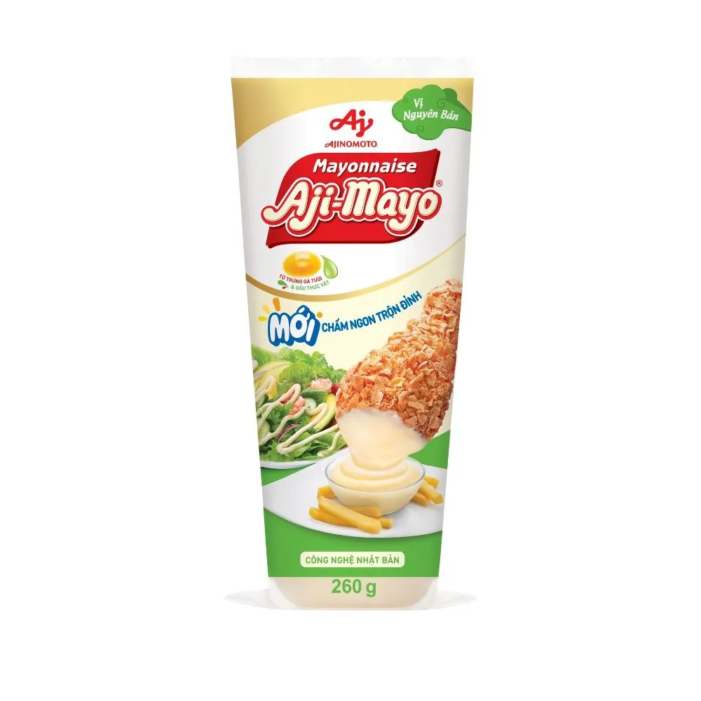 Ảnh Combo 2 Tuýp Xốt Mayonnaise Aji-mayo® Vị Nguyên Bản 260g/Tuýp 3