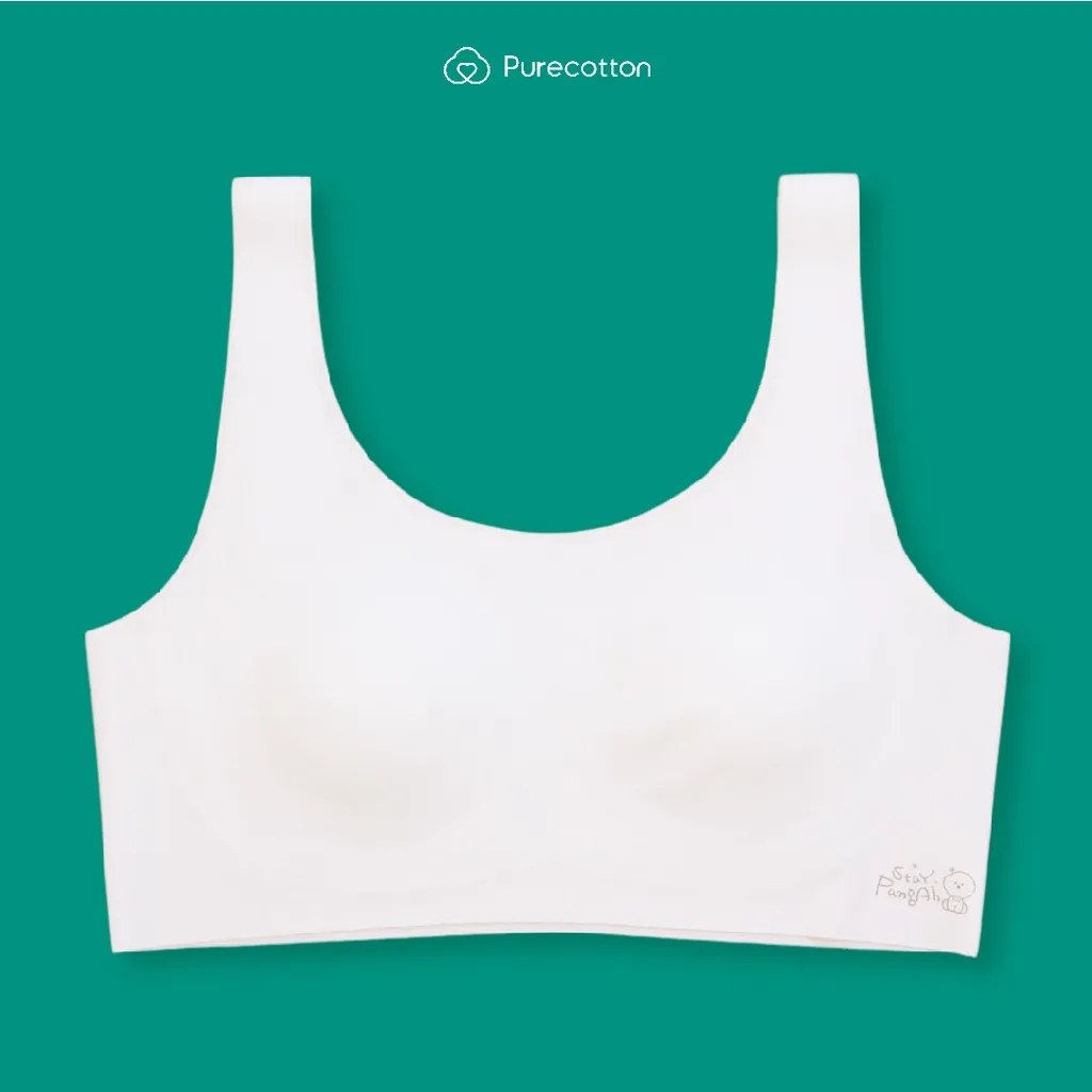 Ảnh Combo 3 áo lá học sinh không viền Purecotton chất liệu cotton cao cấp PC083 1