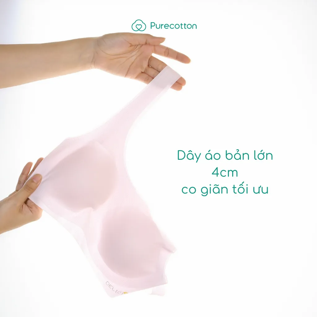 Ảnh Combo 3 áo lá học sinh không viền Purecotton chất liệu cotton cao cấp PC083 4