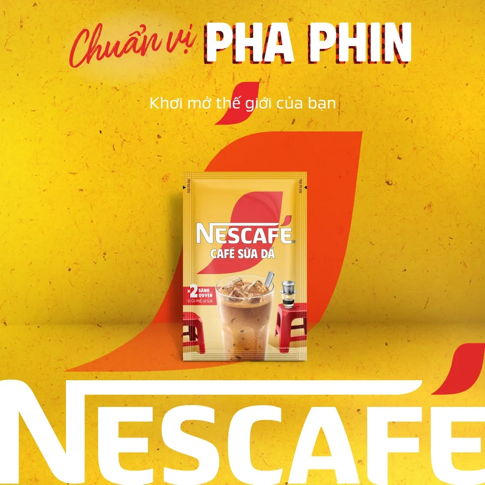 Ảnh Combo 3 Bịch Cà phê Hòa tan NESCAFÉ CAFÉ SỮA ĐÁ 25 gói Nhân đôi sánh quyện 3