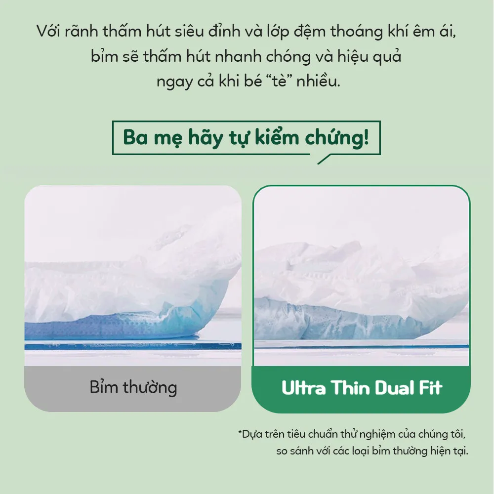 Ảnh Combo 3 Bịch Tã/Bỉm Quần NABIZAM ULTRA THIN 4 Mùa Mỏng Mềm Hơn, Thấm Hút Nhanh Hơn Size Cho Bé 6-24kg 4