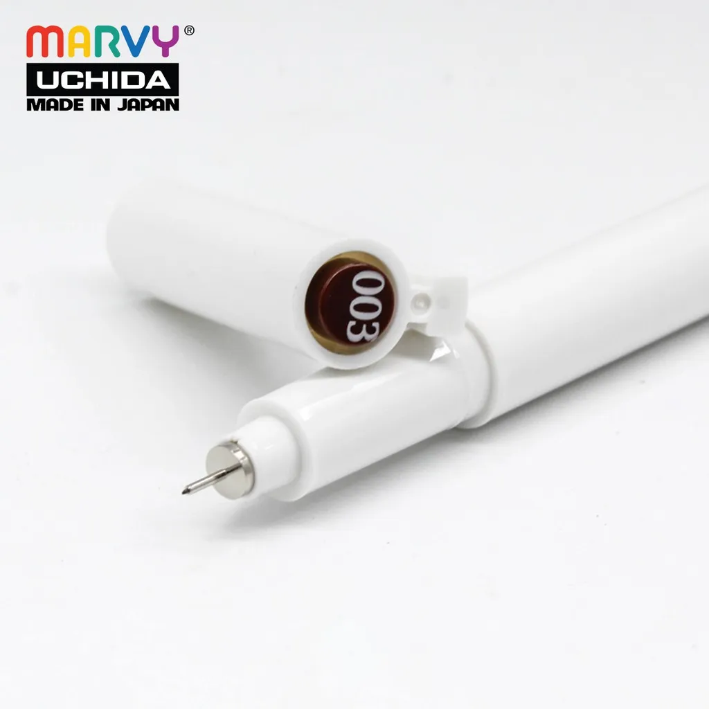 Ảnh Combo 3 Bút Line Đi Nét Chuyên Nghiệp Marvy Uchida 4600 3