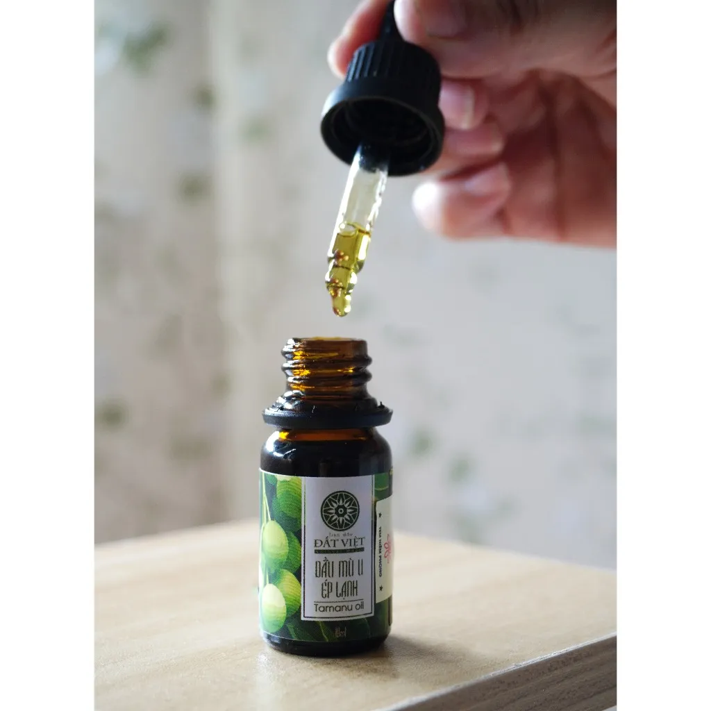 Ảnh Combo 3 chai dầu mù u ép lạnh nguyên chất Đất Việt dung tích 10ml và 30ml - An toàn cho bé sơ sinh 3