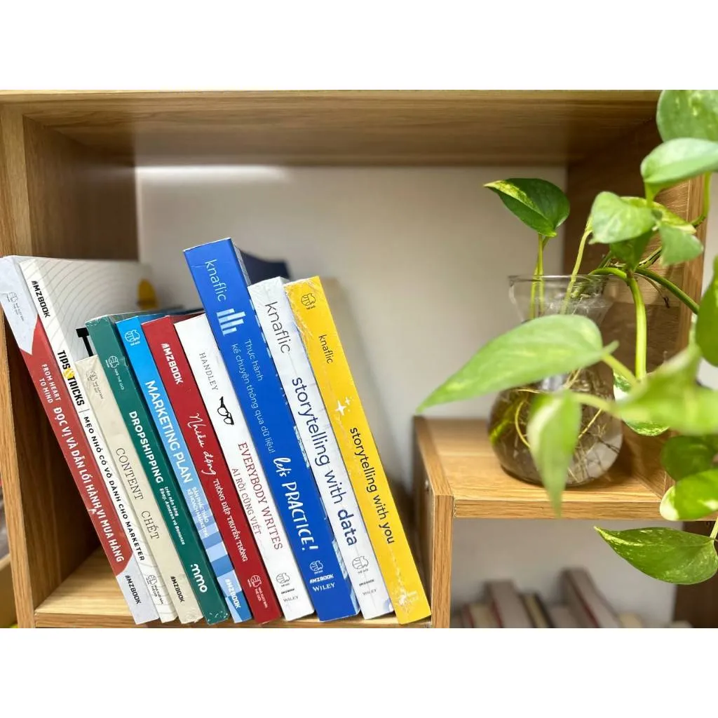 Ảnh Combo 3 Cuốn Sách Storytelling With Data: Kể Chuyện Thông Qua Dữ Liệu 1