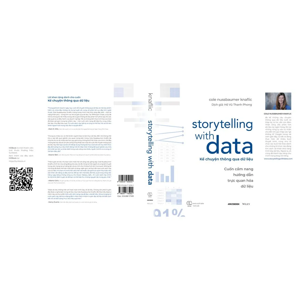 Ảnh Combo 3 Cuốn Sách Storytelling With Data: Kể Chuyện Thông Qua Dữ Liệu 2