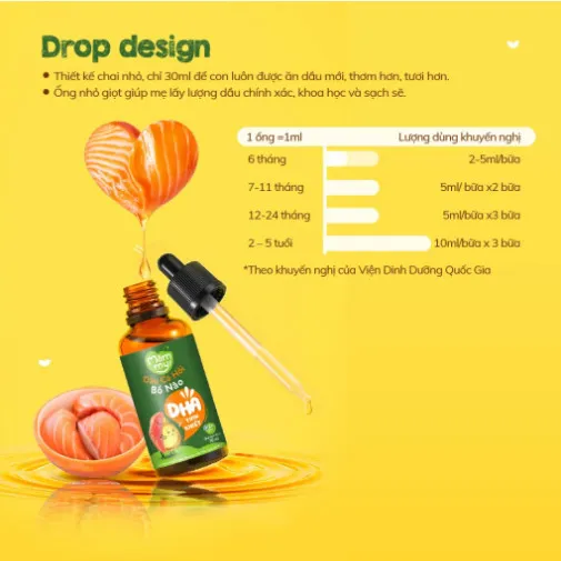Ảnh Combo 3 dầu ăn dặm bổ não 30ml Mămmy, dầu Olive, dầu cá hồi, dầu hạt lanh bổ não cho bé 6 tháng 3