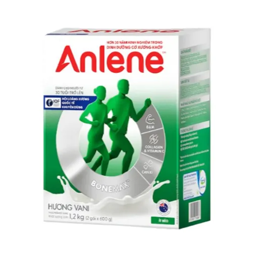 Ảnh Combo 3 hộp Sữa Bột Anlene Hương Vani 1.2kg 1