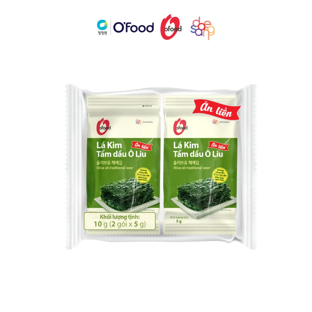 Ảnh Combo 3 lốc lá kim tẩm dầu oliu O'Food ( lốc 3) 3