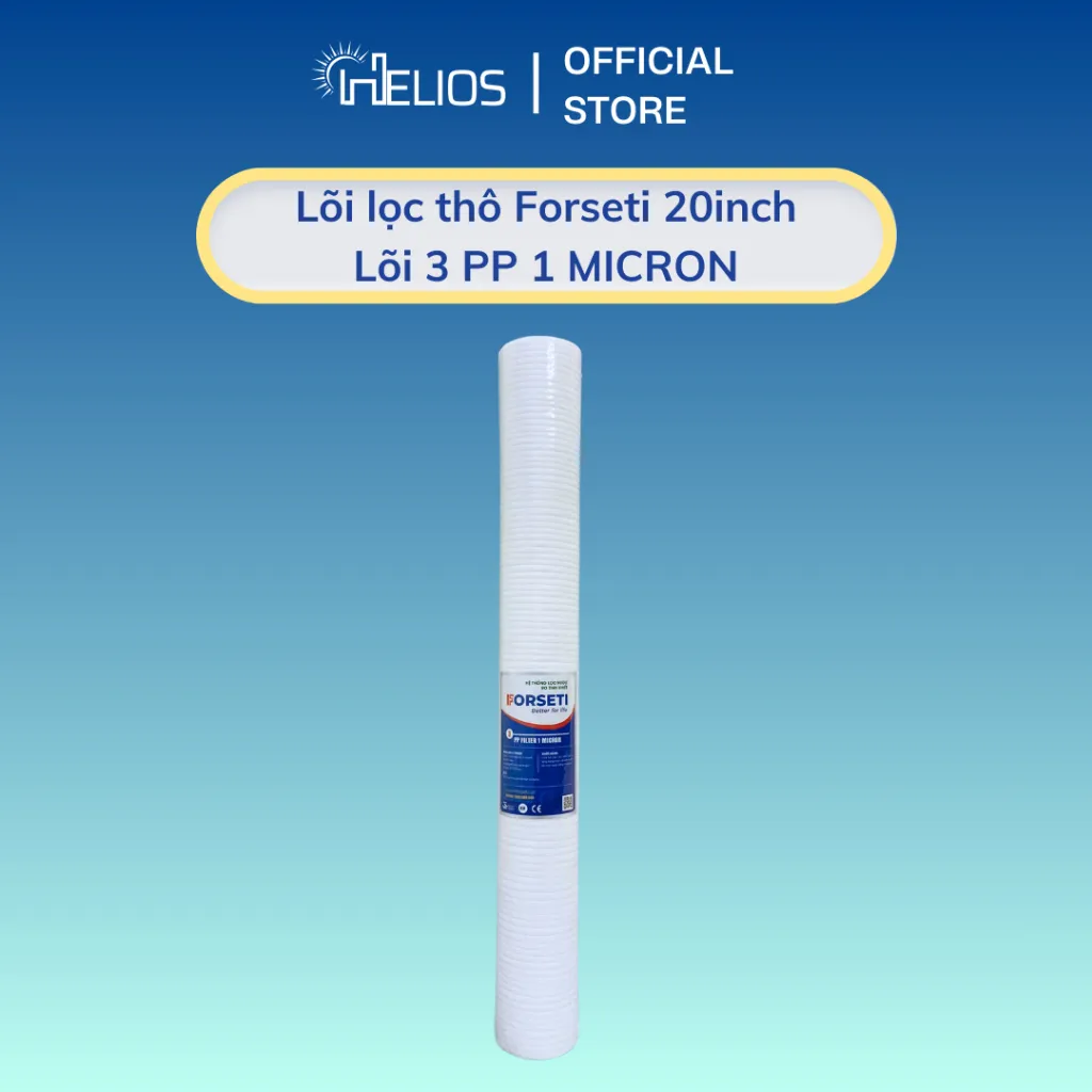 Ảnh Combo 3 lõi lọc đầu nguồn 20 inch FORSETI dùng cho cốc lọc 20inch 4