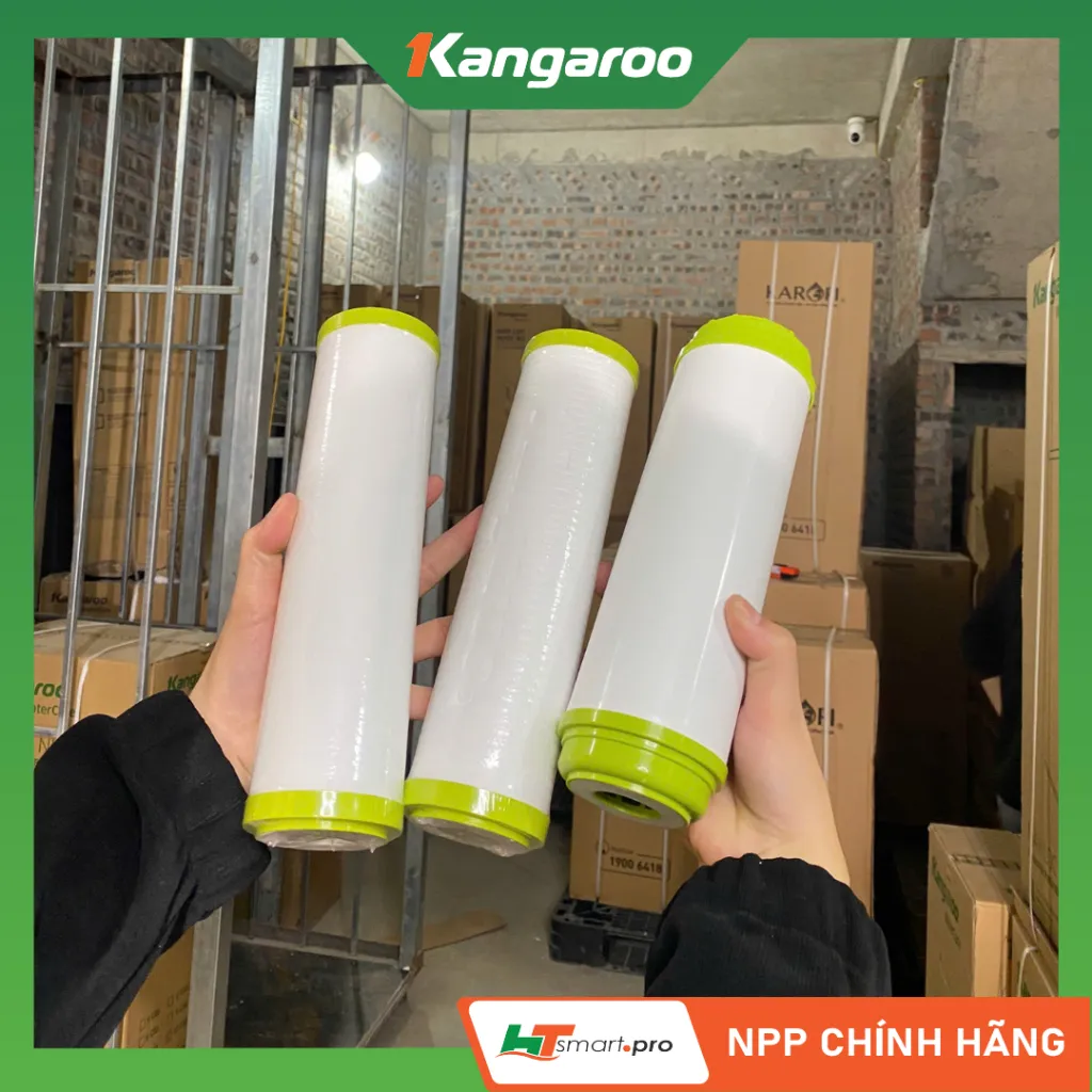 Ảnh Combo 3 Lõi Lọc Thô Eco Kangaroo 10 inch Dành Cho Máy Lọc RO 3