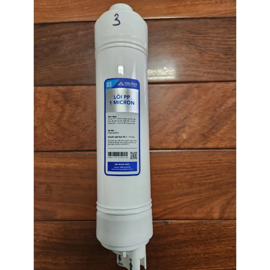 Ảnh Combo 3 lõi đúc lọc thô máy lọc nước Hòa Phát số 1,2,3- Hàng chính hãng 4