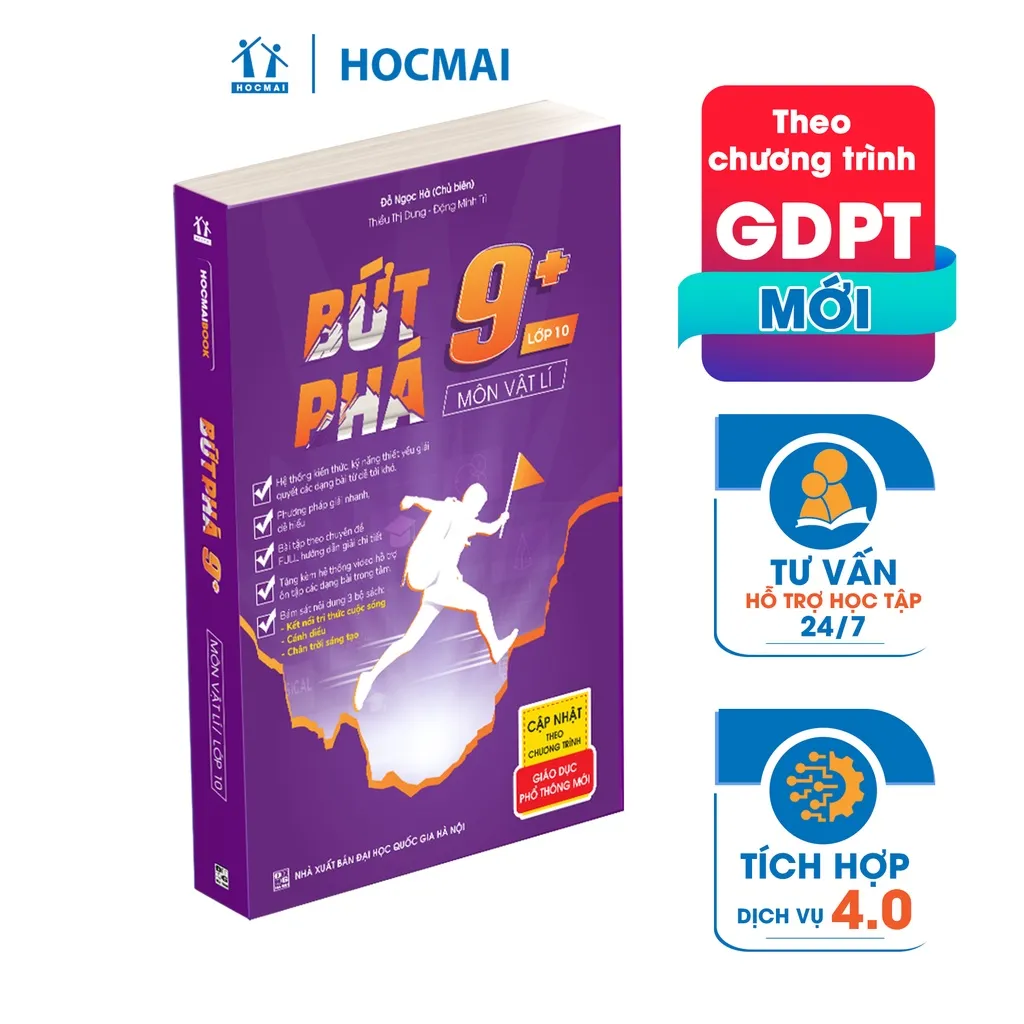 Ảnh Combo 3 sách Bứt phá 9+ lớp 10 - môn Toán, Lý, Hóa - 2k9 học giỏi chương trình mới - HOCMAI 2