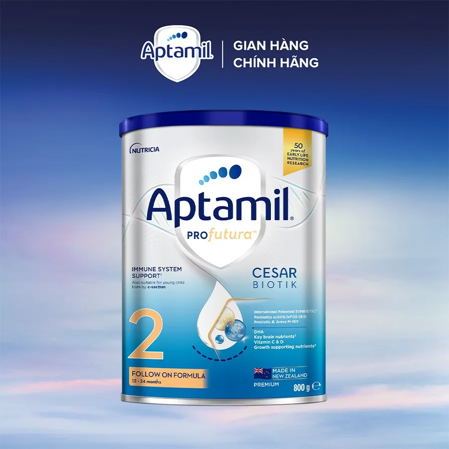 Ảnh Combo 3 Sữa bột Aptamil Profutura Cesarbiotik New Zealand số 2 - Synbiotic độc quyền 3