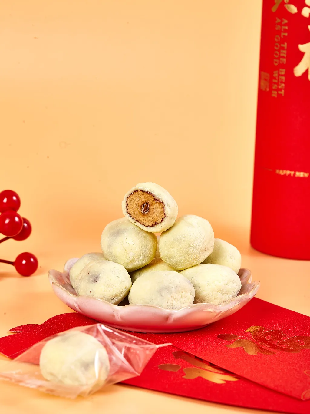 Ảnh COMBO 3 TÚI Sữa Bọc Táo Đỏ Hạt Hạnh Nhân Thượng Hạng - Táo Đỏ Tân Cương Kẹp Hạt Ngon Khó Cưỡng 2
