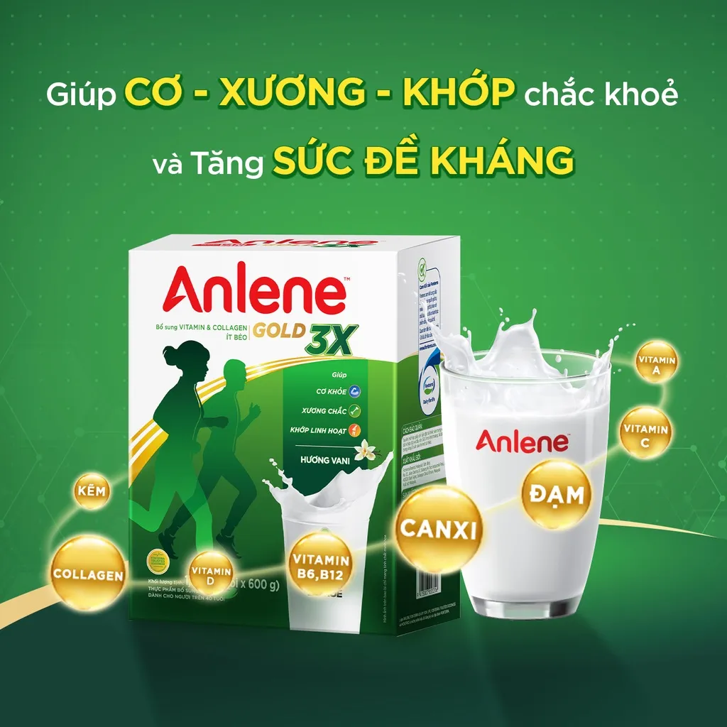 Ảnh Combo 4 Hộp Sữa Bột Anlene Movemax Hương Cà phê 280g/hộp 3