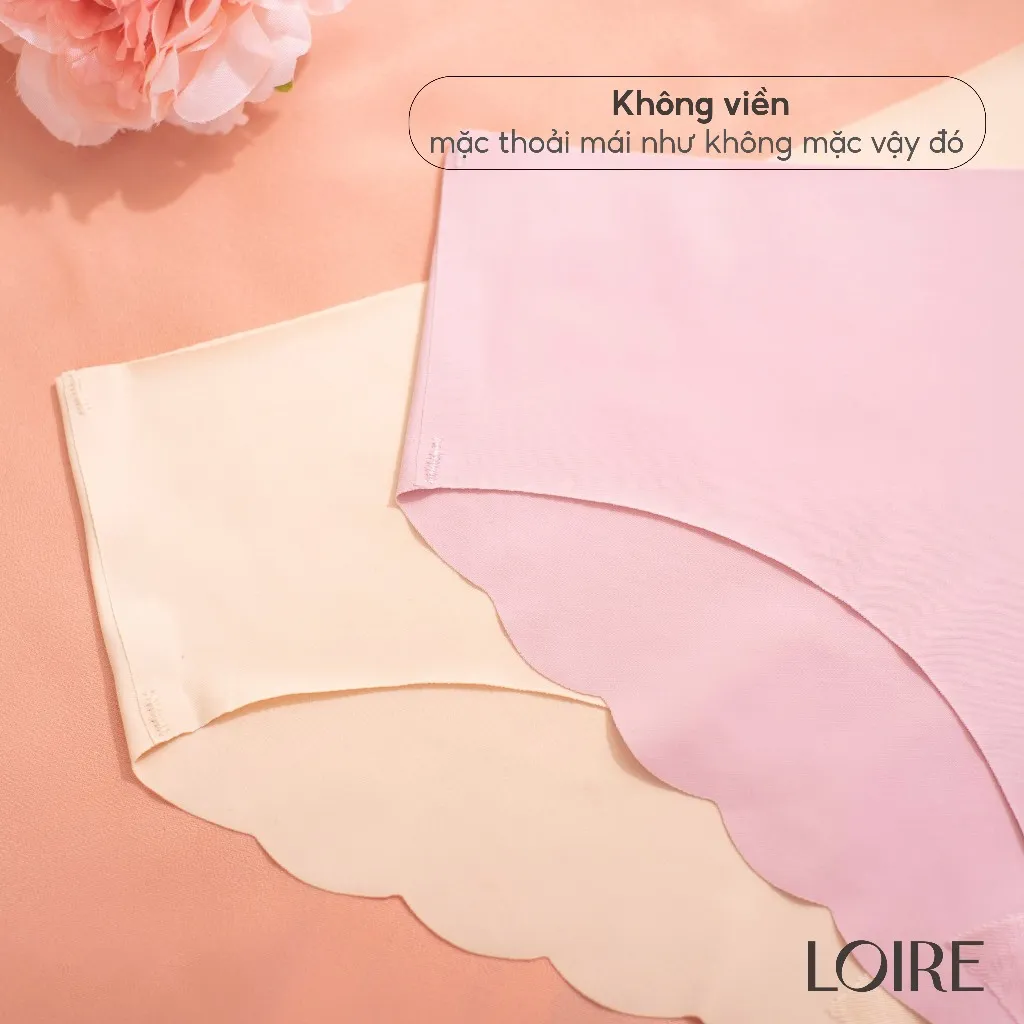 Ảnh COMBO 4 Quần Lót Không Viền Su Đúc Không Viền Loirechic QSD04 2