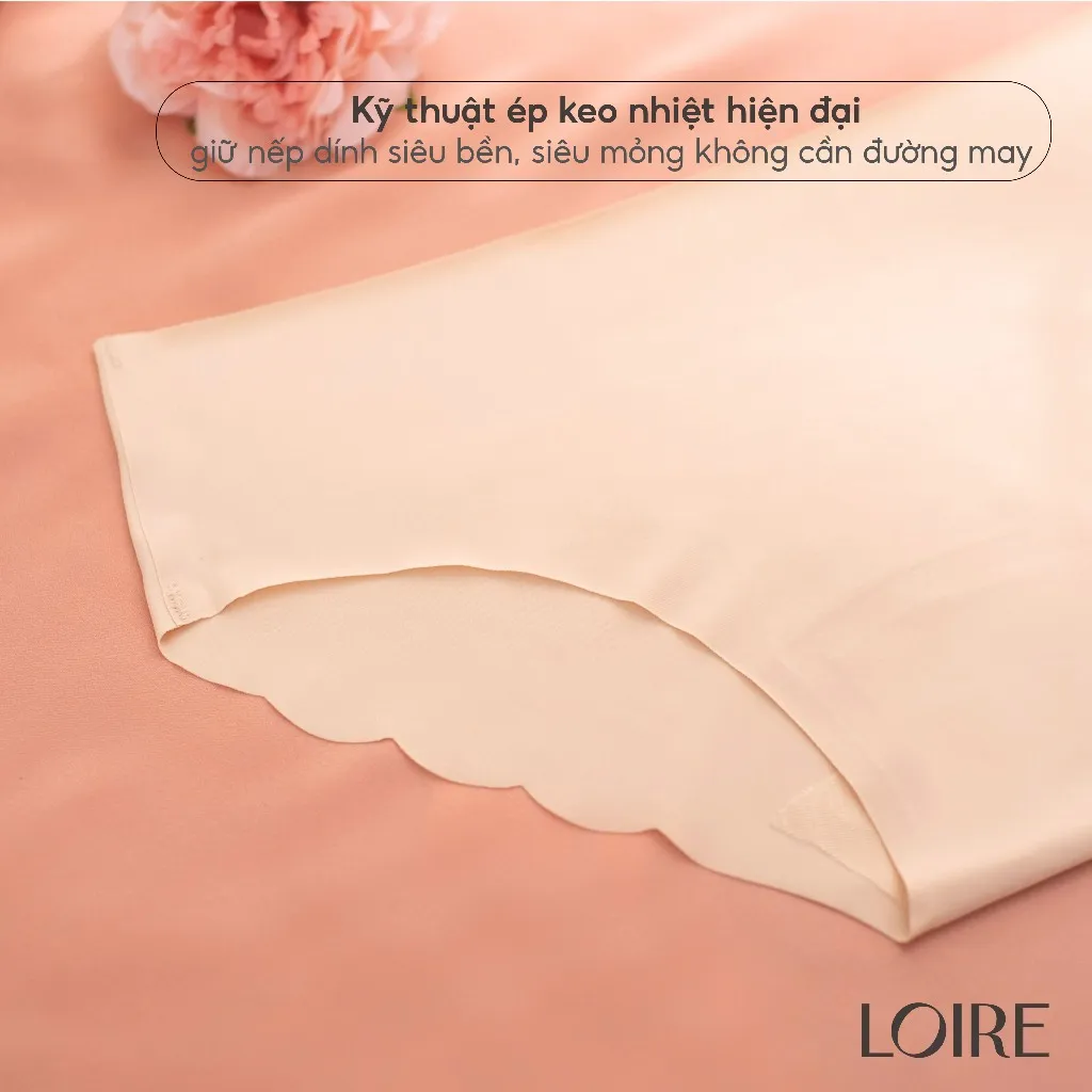 Ảnh COMBO 4 Quần Lót Không Viền Su Đúc Không Viền Loirechic QSD04 4