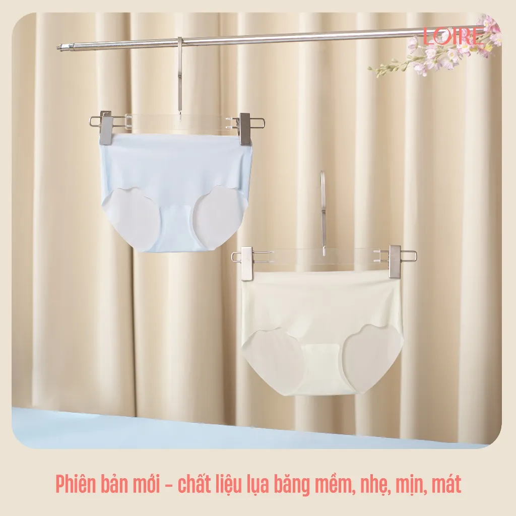 Ảnh COMBO 4 Quần Lót Lụa Băng Không Đường Viền Loirechic QLBK93 4