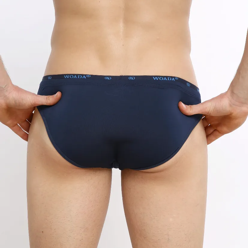 Ảnh [COMBO 4] Quần Lót Nam Dáng Brief Chất Liệu Thun Lạnh 4 Chiều Thoáng Mát Thương Hiệu WOADA LK111 2