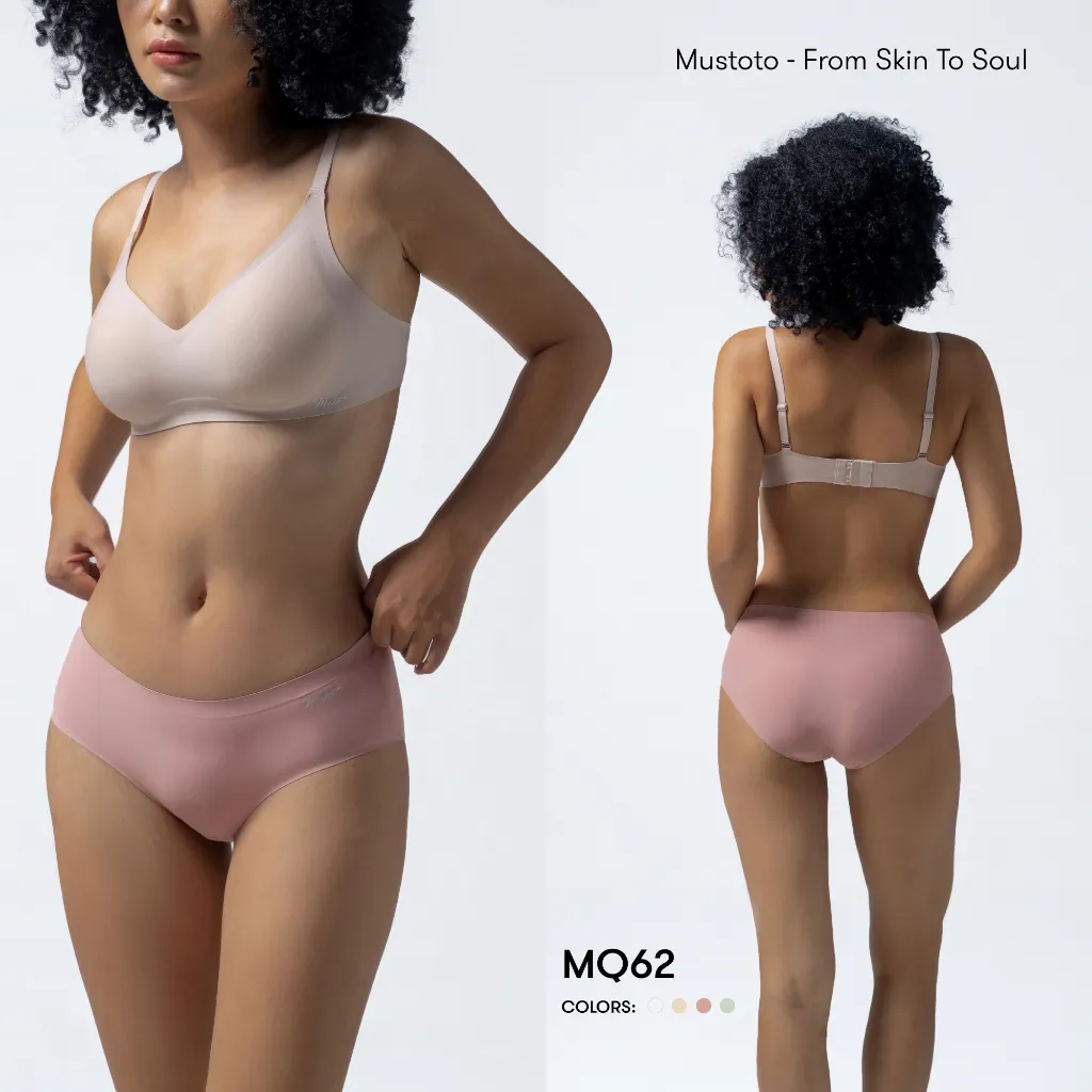 Ảnh COMBO 4 Quần Lót Nữ Mustoto Không Đường May Tàng Hình Mềm Mại Gợi Cảm (MQ62) 1