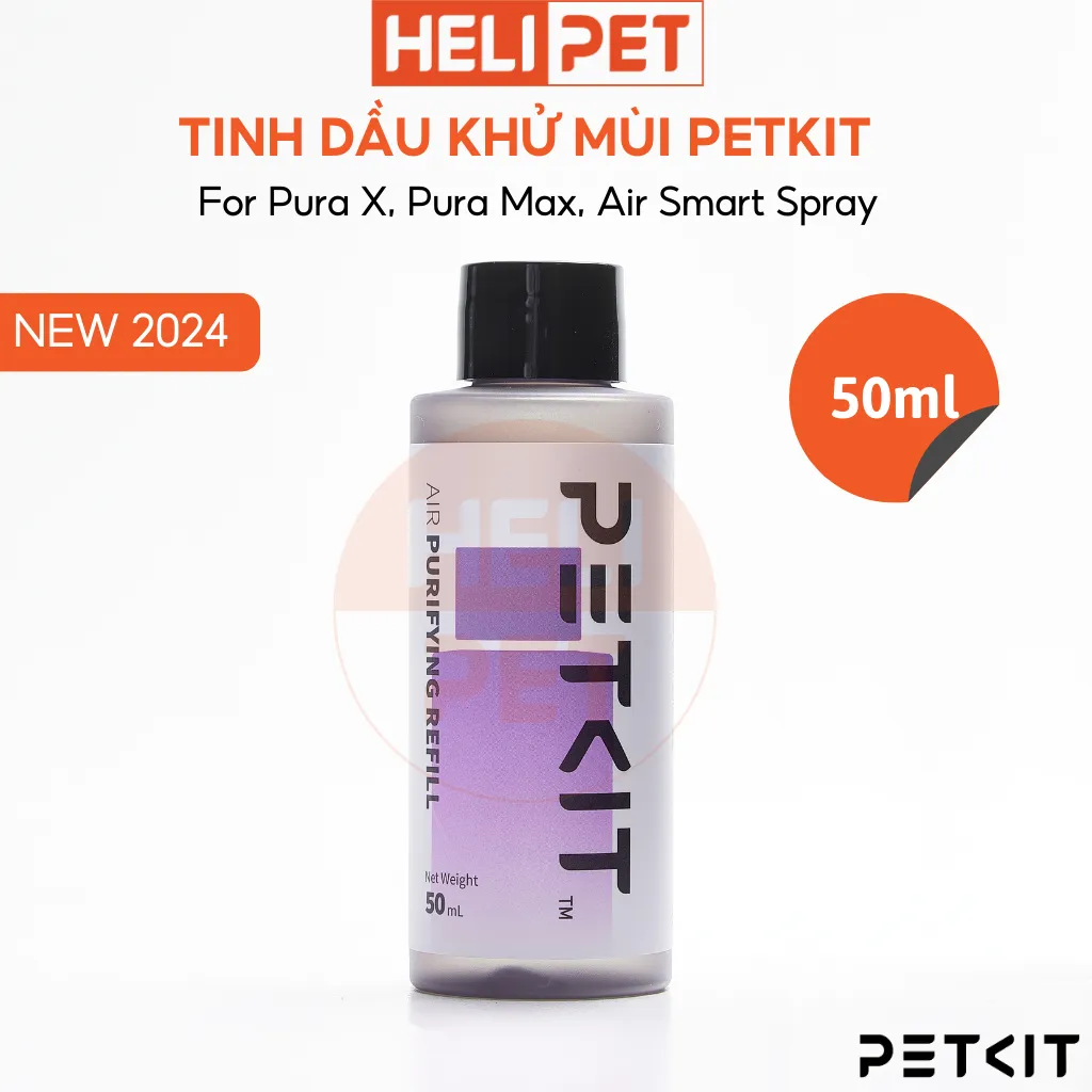 Ảnh [COMBO 4] Tinh Dầu Dùng Cho Máy Vệ Sinh Tự Động Cho Mèo PETKIT Pura X, Pura Max 2