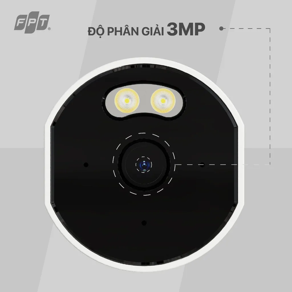 Ảnh Combo 5 Cloud Camera IQ4S - Chính Hãng FPT - Công nghệ AI - Độ phân giải 3MP - Kháng Nước - Nhìn Đêm Có Màu 4