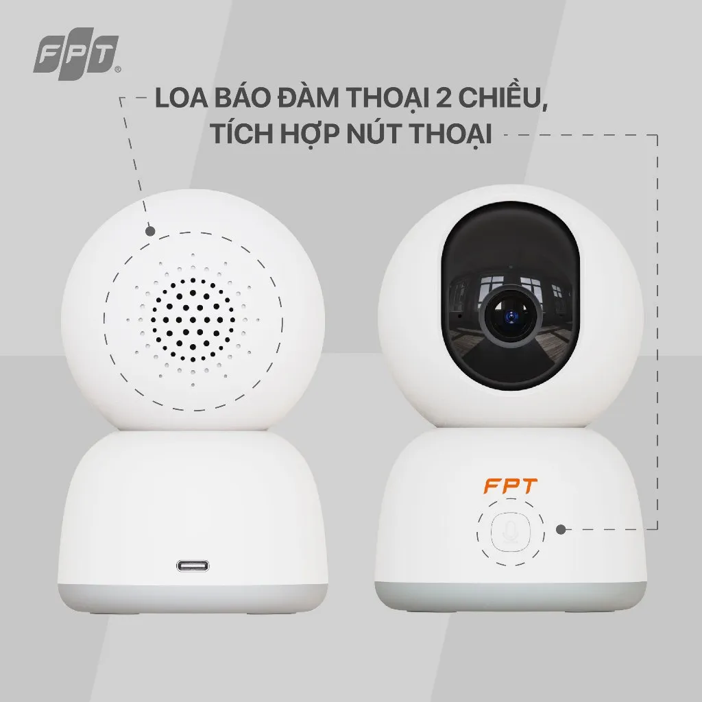 Ảnh Combo 5 Cloud Camera Play 4 - Chính hãng FPT - Công nghệ AI - Độ phân giải 3MP - Quay 360 độ 2