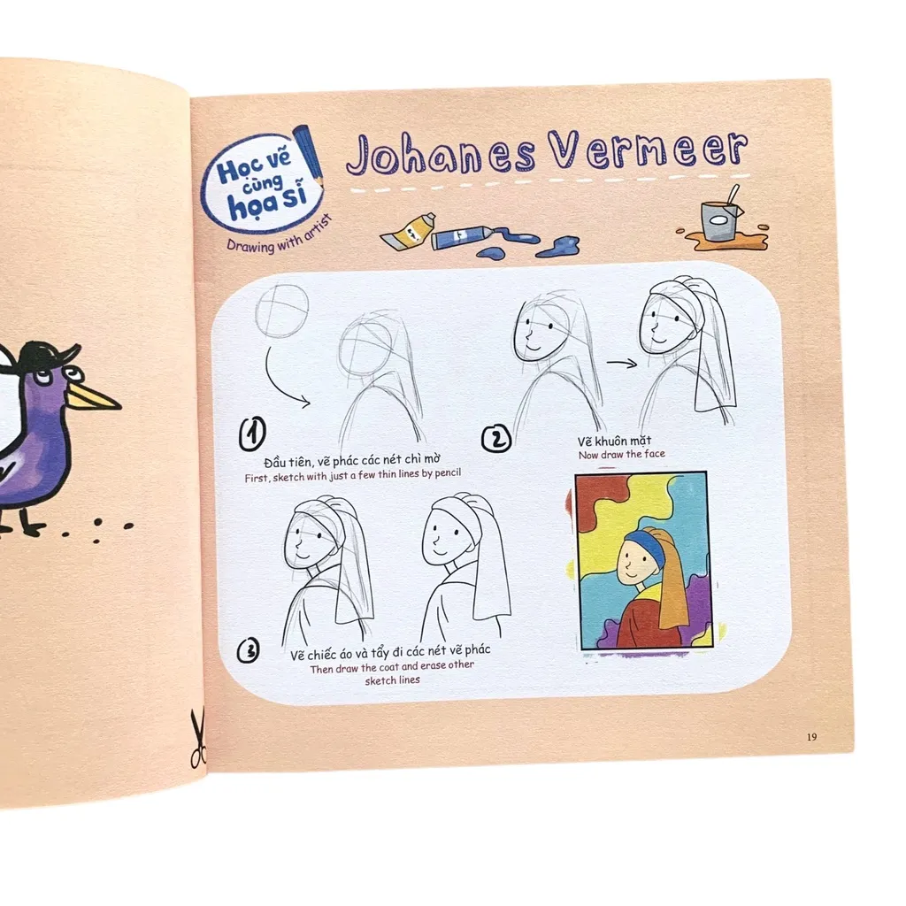 Ảnh Combo 5 cuốn sách dậy hội họa dành cho thiếu nhi: Let's Color 3