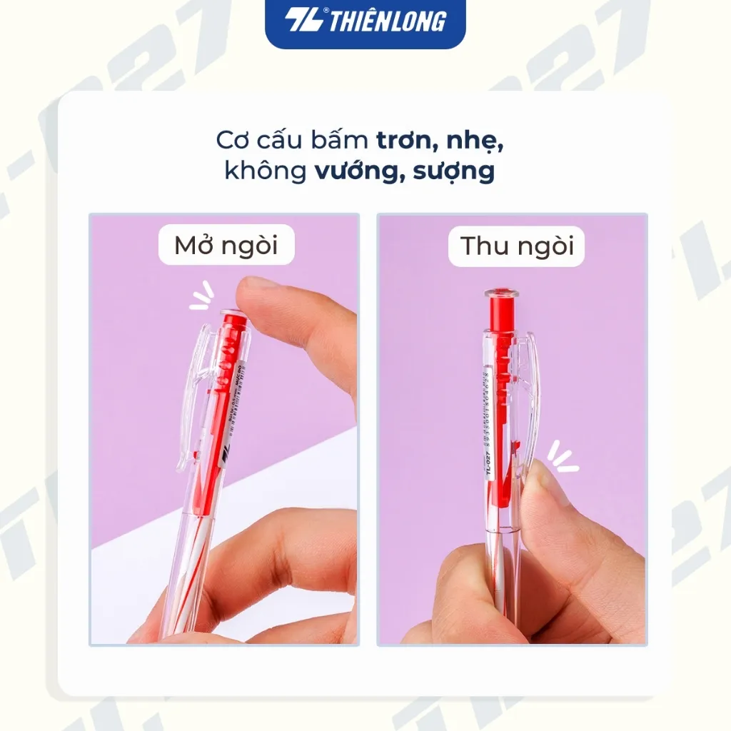 Ảnh Combo 5/10/20 cây Bút Bi Thiên Long TL-027 3