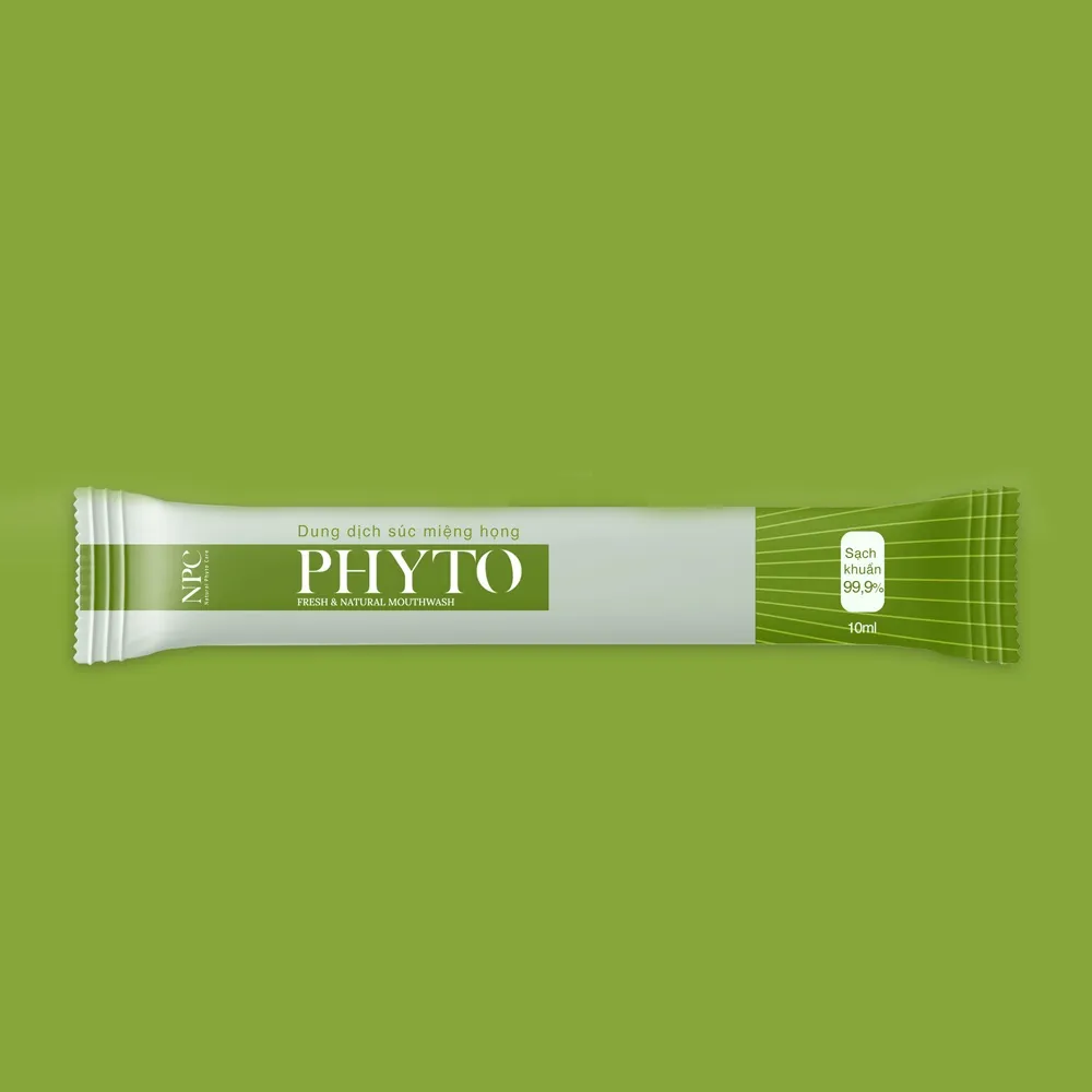 Ảnh COMBO 5-20 gói súc miệng Phyto làm sạch khử hôi miệng, tinh dầu cam 10ml/gói - NPC PHAR 2