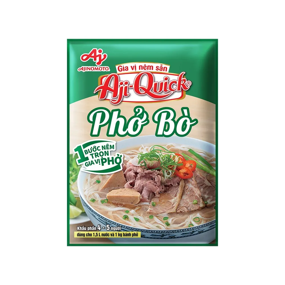 Ảnh Combo 6 Gói Gia Vị Nêm Sẵn Aji-Quick® Phở Bò 57g/Gói 1