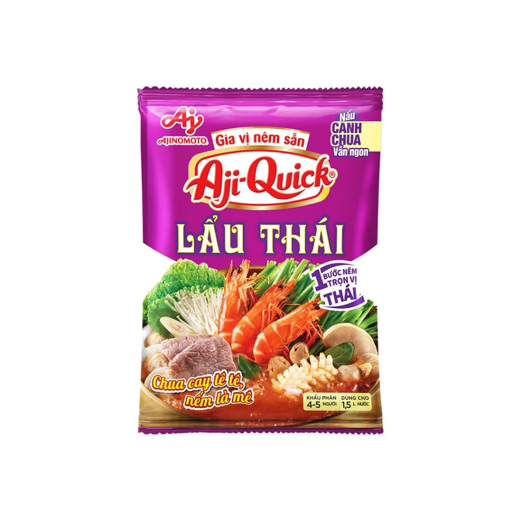 Ảnh Combo 6 Gói Gia Vị Nêm Sẵn Aji-Quick® Lẩu Thái 50g/Gói 2