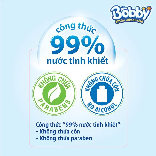 Ảnh Combo 6 gói khăn ướt Bobby Care gói Bổ sung 80 4