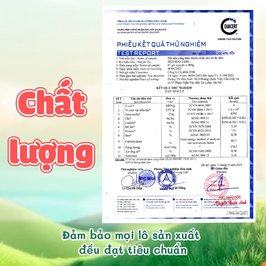 Ảnh Combo ĂN DẶM DINH DƯỠNG HOÀN HẢO (Gồm 1 Bột Mabu 400gr, 1 Cháo vỡ Mabu 400gr, 1 Cháo nguyên hạt Mabu 400gr) 4