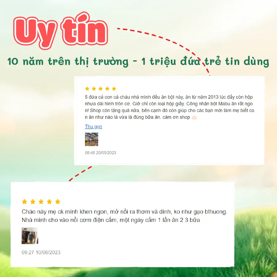 Ảnh Combo ăn dặm Mabu tăng thô cho bé từ 8th(4cháovỡ 900g+1cháonguyên 900g)dinh dưỡng,khoa học,vượt trội 2