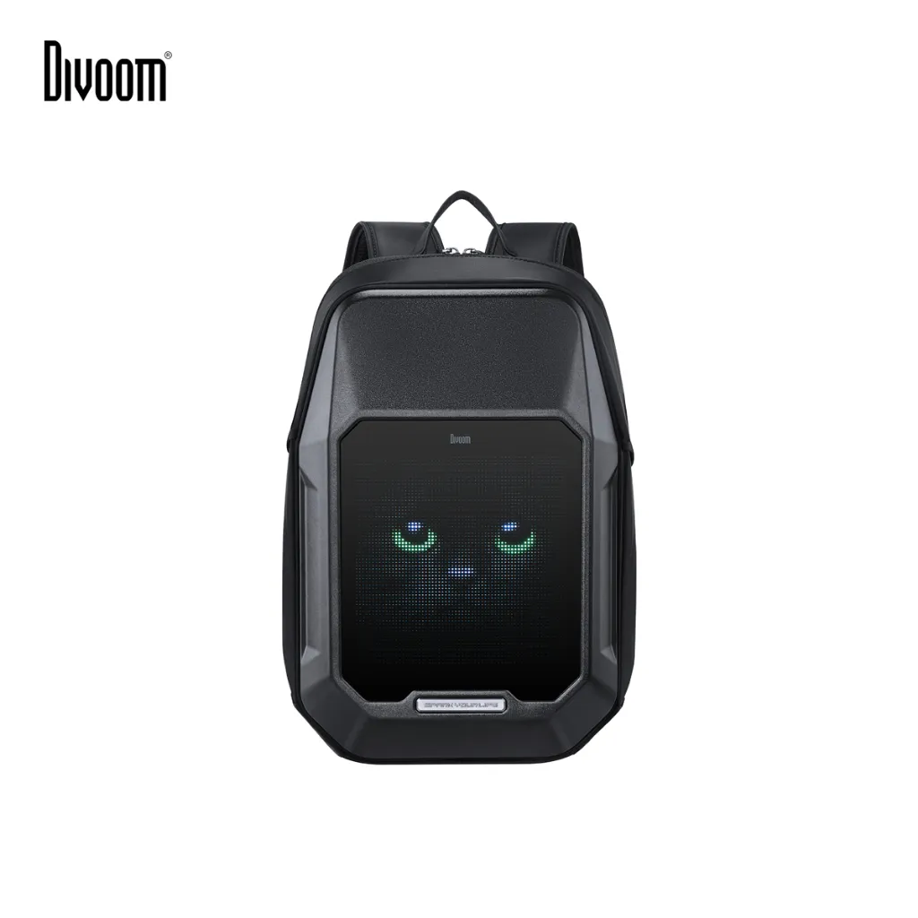 Ảnh Combo balo Divoom Cyberbag 64x64 pixel, màn hình LED hiển thị pixel art và thiết bị định vị ZFind Tag tương thích iOS 2