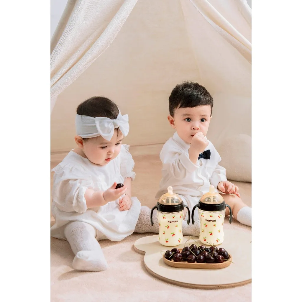 Ảnh Combo Bình Sữa Kamidi Cho Bé Chống Sặc Và Đầy Hơi Hiệu Quả Giúp Bé Ti Được Ở Mọi Tư Thế 4