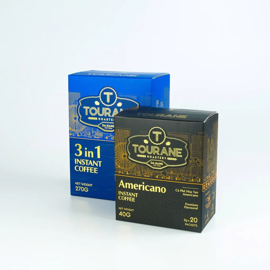 Ảnh Combo Cà Phê Hòa Tan Tourane 3in1 Và Americano 1