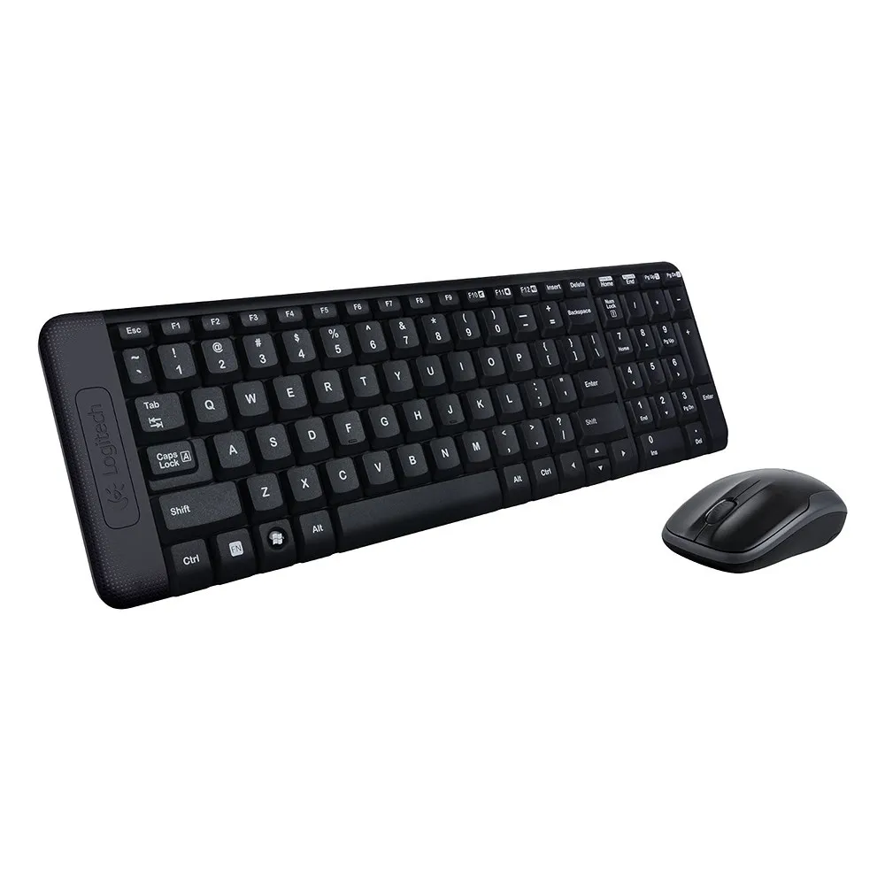 Ảnh Combo chuột phím không dây Logitech MK215 - nhỏ gọn, có phím số, 1 đầu thu USB 3