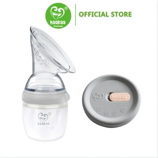 Ảnh Combo Cốc hứng sữa silicone Gen.3 160/250ml và Nắp đậy Haakaa 3