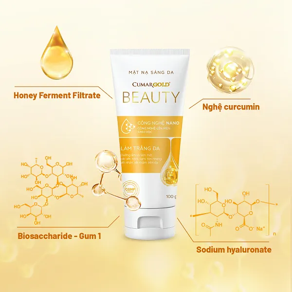 Ảnh Combo CUMARGOLD BEAUTY chứa L-cystine, Cartidyss Powder giúp trắng da, mờ thâm nám, chống lão hóa - CMB01, CMB02 3