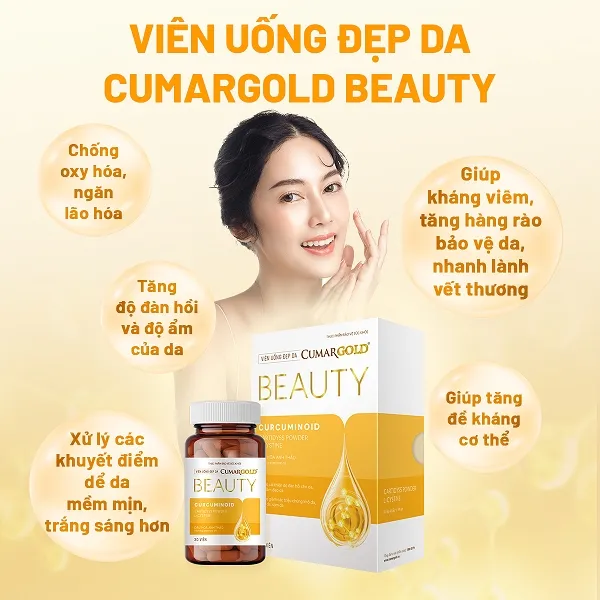 Ảnh Combo CumarGold New hỗ trợ bệnh dạ dày, CumarGold Beauty chống lão hoá, giảm thâm nám - CMG01, CMB01 4