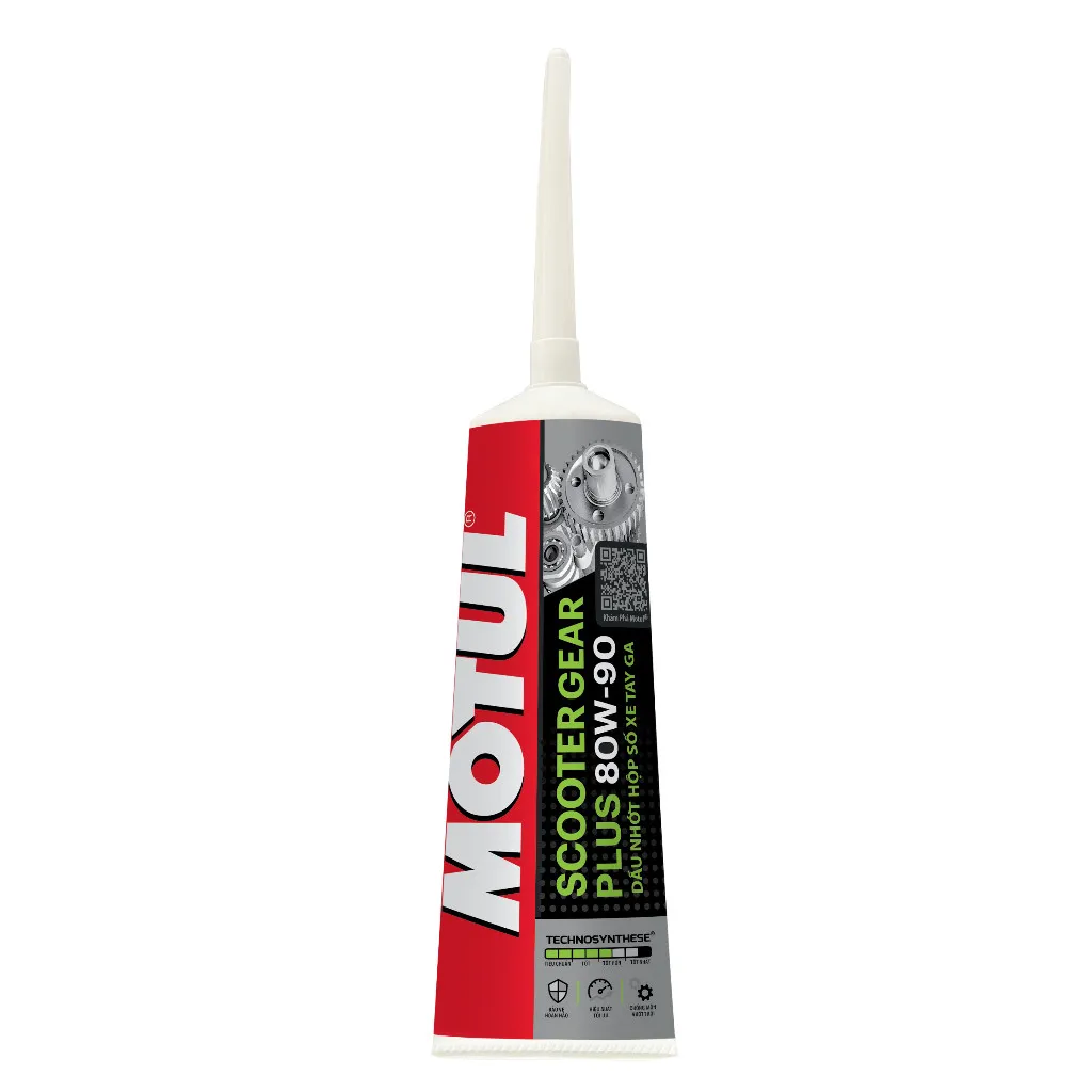 Ảnh Combo Dầu nhớt xe tay ga Motul Scooter Power LE 4T 5W40 0.8L và Dầu hộp số xe tay ga SCOOTER GEAR PLUS 80W90 0.120L 4