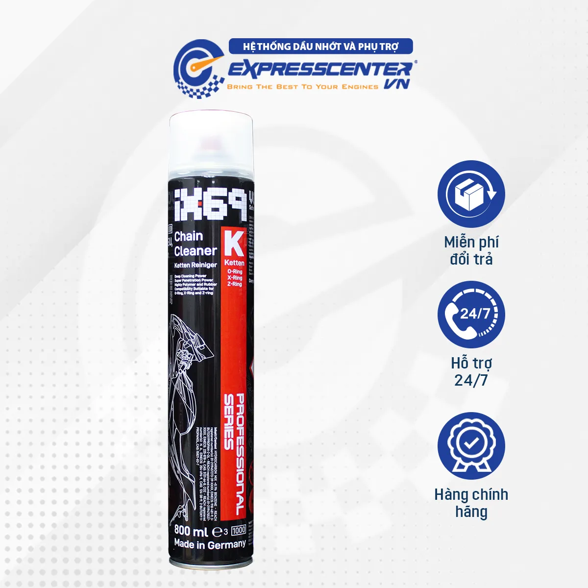 Ảnh Combo Dưỡng sên Voltronic Ix50 + Voltronic IX69K + Bàn chải 2