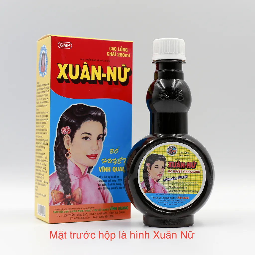 Ảnh Combo Điều Kinh Thải Độc VĨNH QUANG - Bổ huyết, Mát gan chăm sóc cho Phụ Nữ - Chai 280ml 4